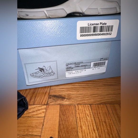 Prada Knit Fabric Logo Sneaker - Picture 12 of 14